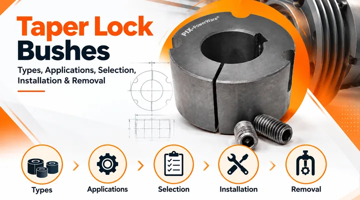 Taper Lock Bushes – Types, Applications, Selection, Installation & Removal Taper Lock Bushes – Types, Applications, Selection, Installation & Removal