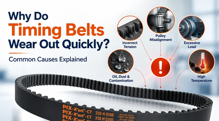 Why Do Timing Belts Wear Out Quickly? Common Causes Explained Why Do Timing Belts Wear Out Quickly? Common Causes Explained